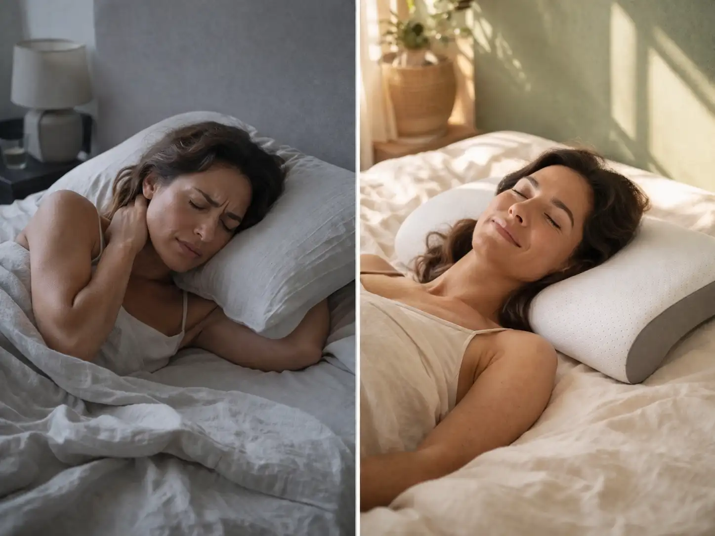 Antes y después NeckZen